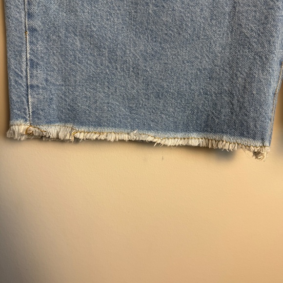 Buffalo David Bitton Women's NEW 30 Frayed LULU Mom‎ Shorts High-Rise Y2K Denim - Picture 3 of 16